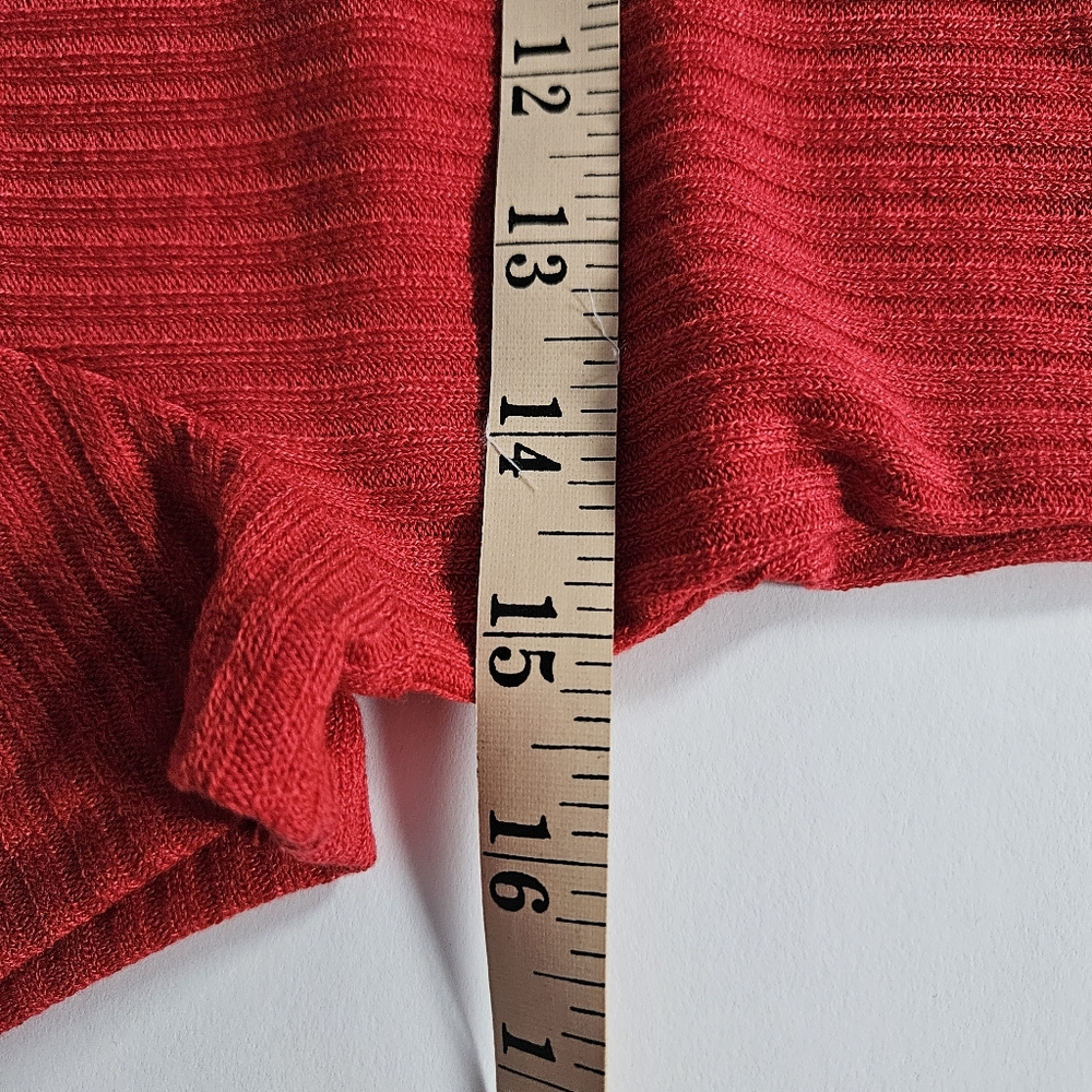 Shein Dress Red Size 6 Medium Bodycon With Front Slit New Without Tags - Picture 4 of 7